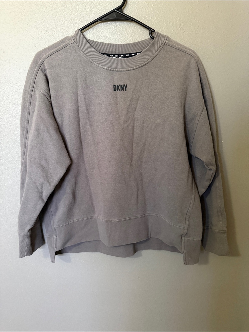 DKNY women’s Gray Crewneck Sweatshirt